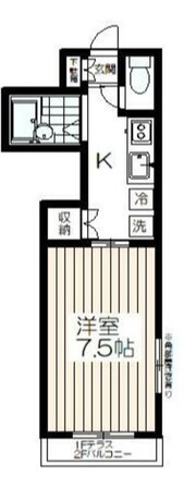 エスポワール(大塚)の物件間取画像